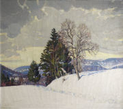 Unnamed- Winter From the Studio Door