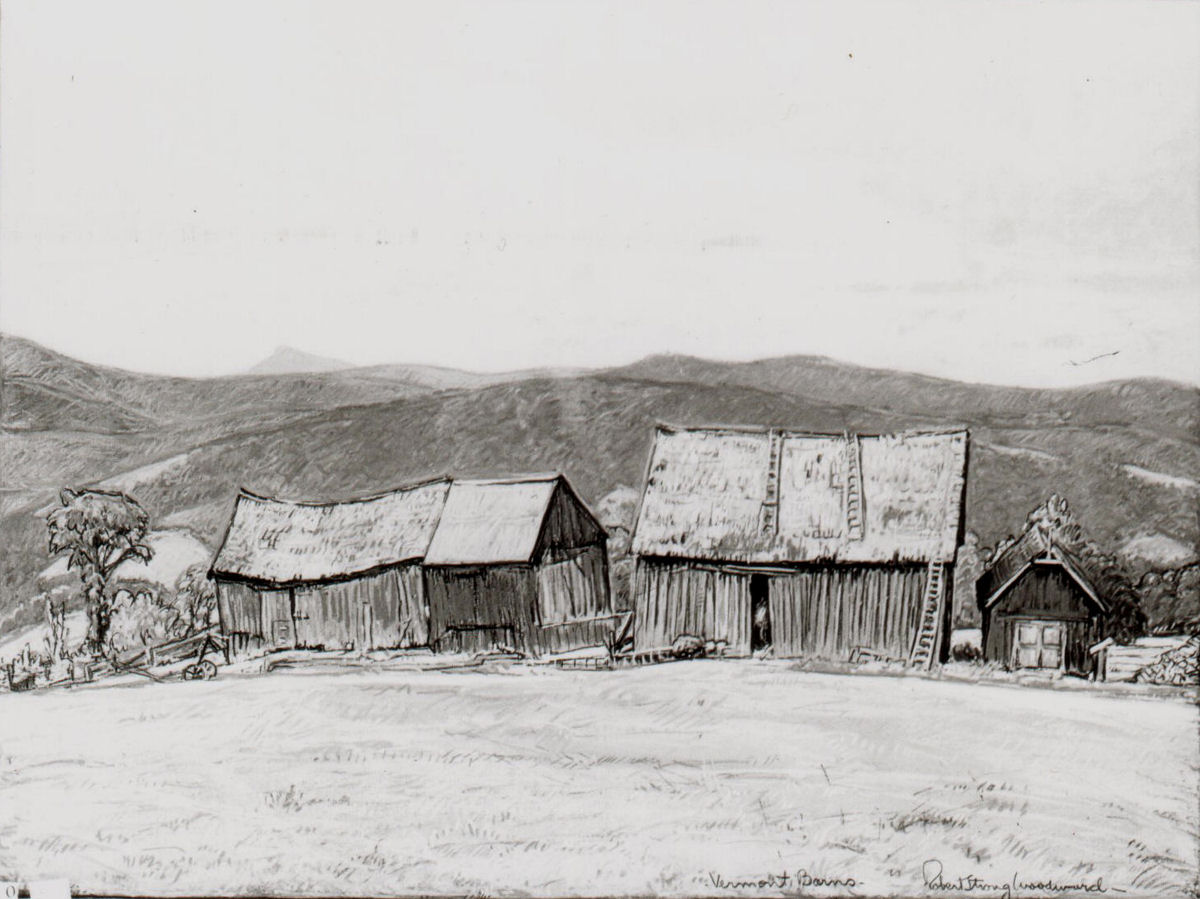 Vermont Barns - Chalk High Resolution