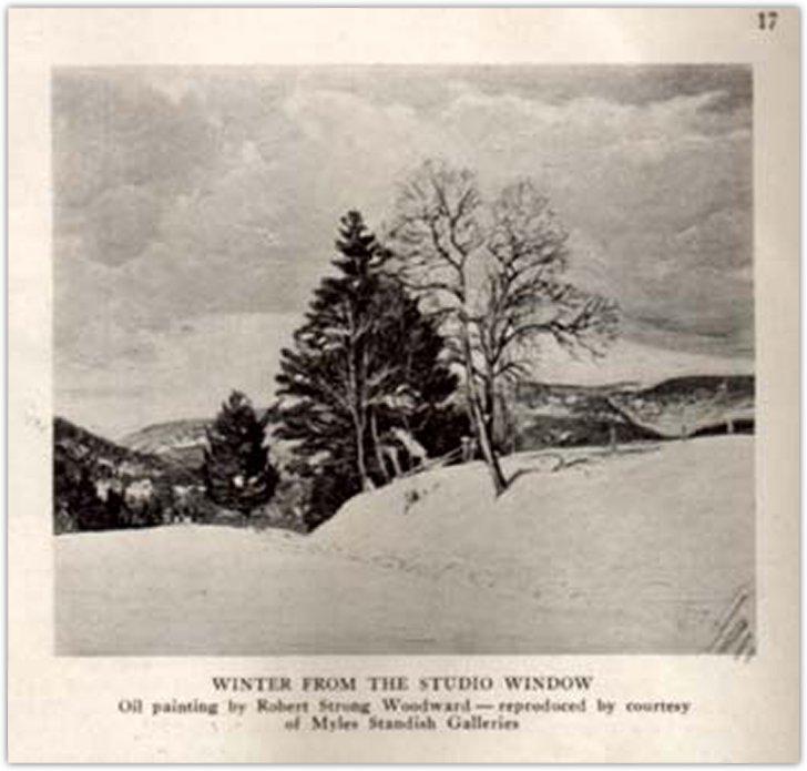 Winter From The Studio Window