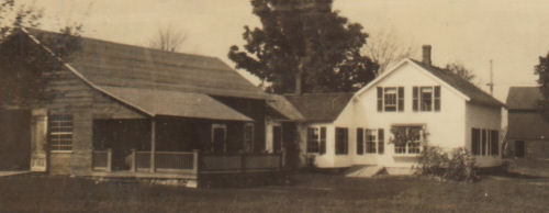 The RSW Hiram Woodward Place, his second studio and second herb garden 