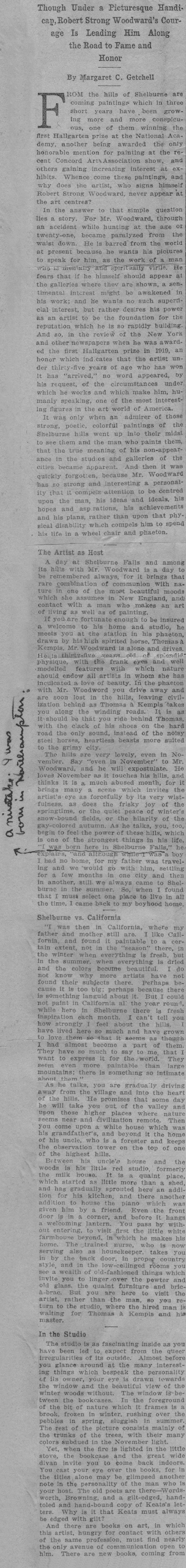 Boston Evening Transcript December 8, 1920 