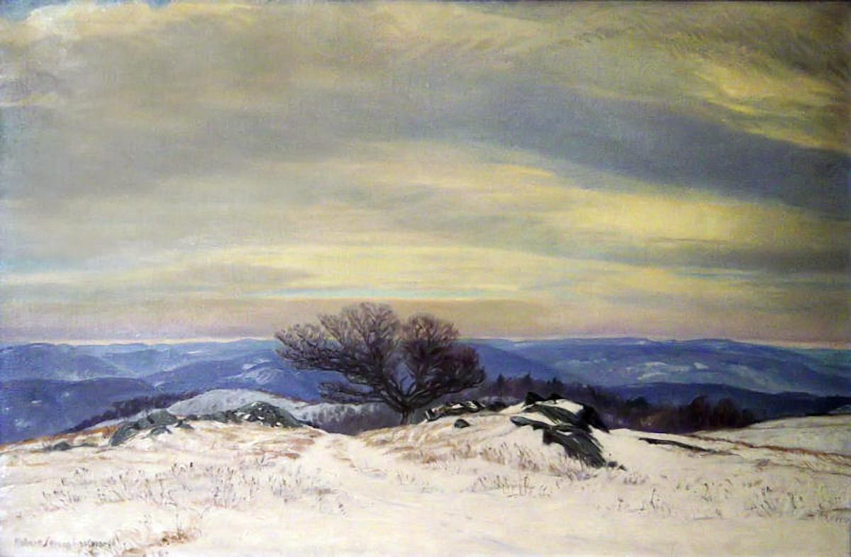 The painting named Blue Couch