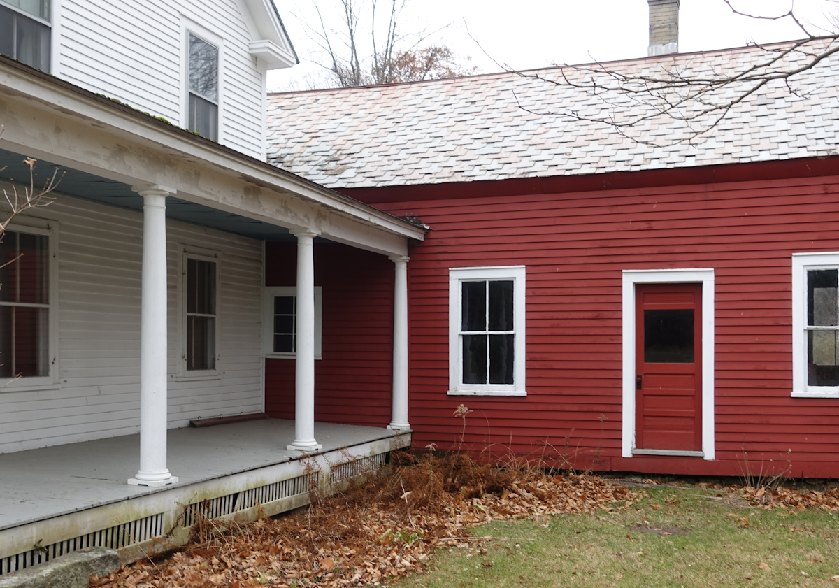 Annex and porch today