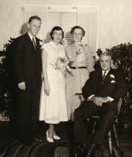  Our wedding picture, 1950  