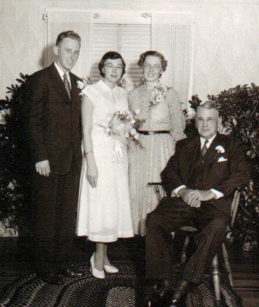 Dr. Mark, Barbara's wedding picture