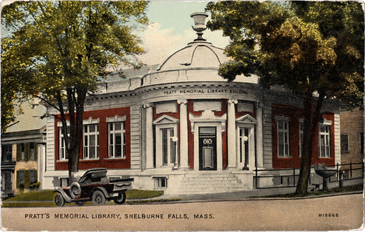 Library Postcard