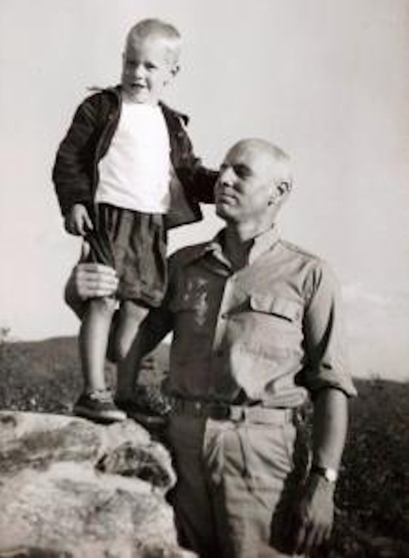 Seth Morton Vose II with son