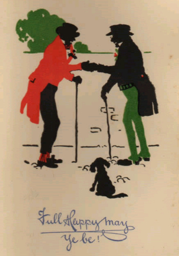   A Christmas Card from Dr. and Mrs. Lunt 