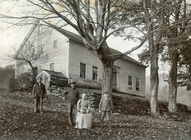 The Aste House, early 1800's.