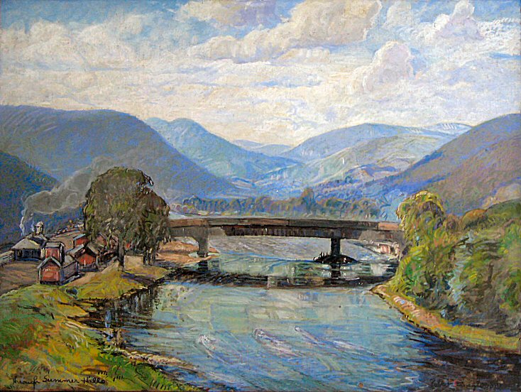 Through Summer Hills, Chalk