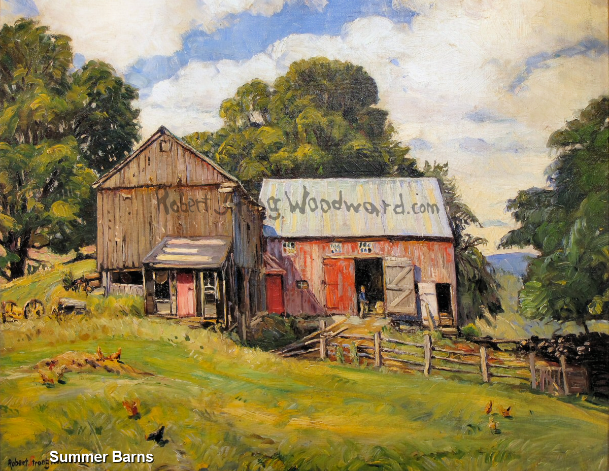 Robert Strong Woodward Calendar - July 2025