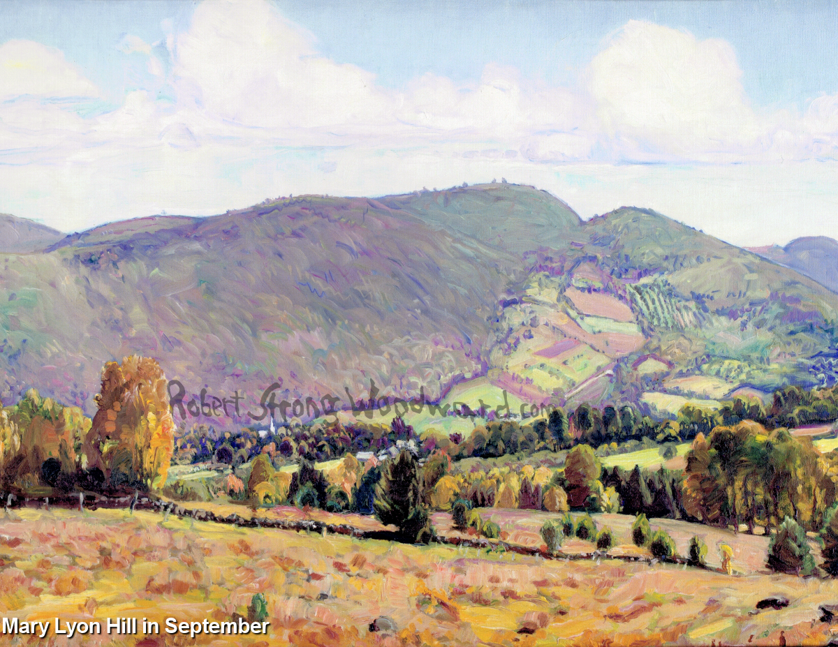 Robert Strong Woodward Calendar - September 2027