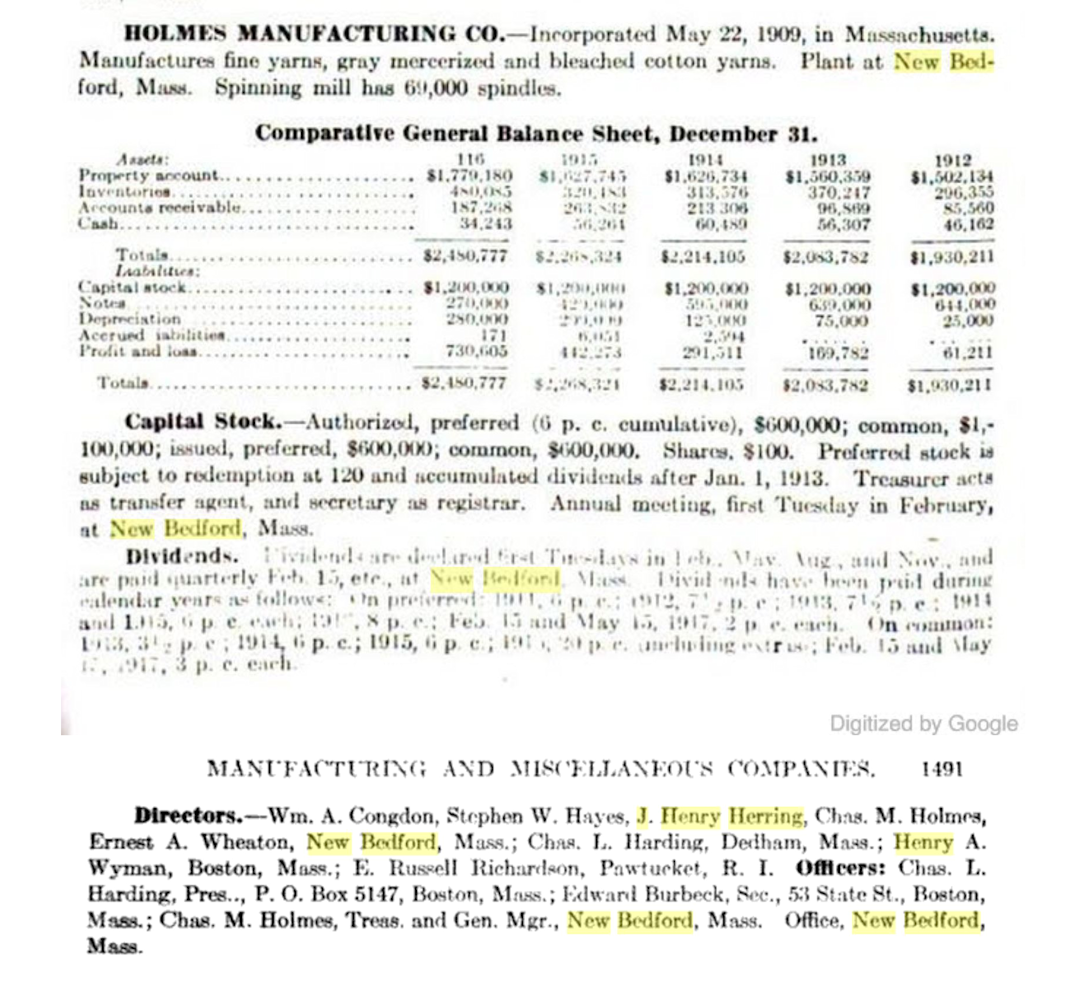Poor's Manufacturing Guide 1917
