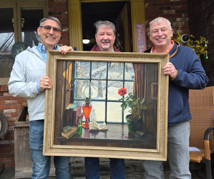 Left to right: Brian, Peter, Larch