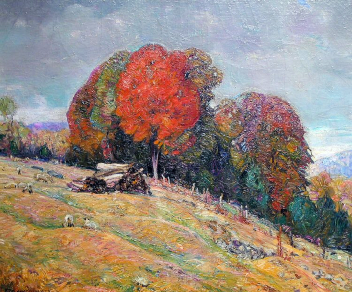 October Pageant(30x30) High Resolution