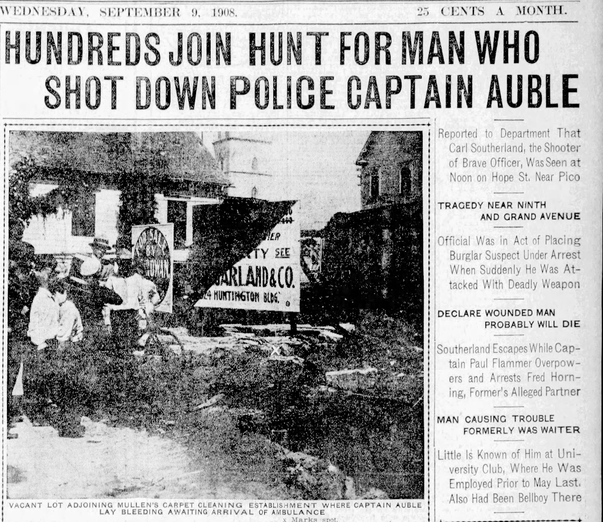 Los Angeles Express, September 9, 1908