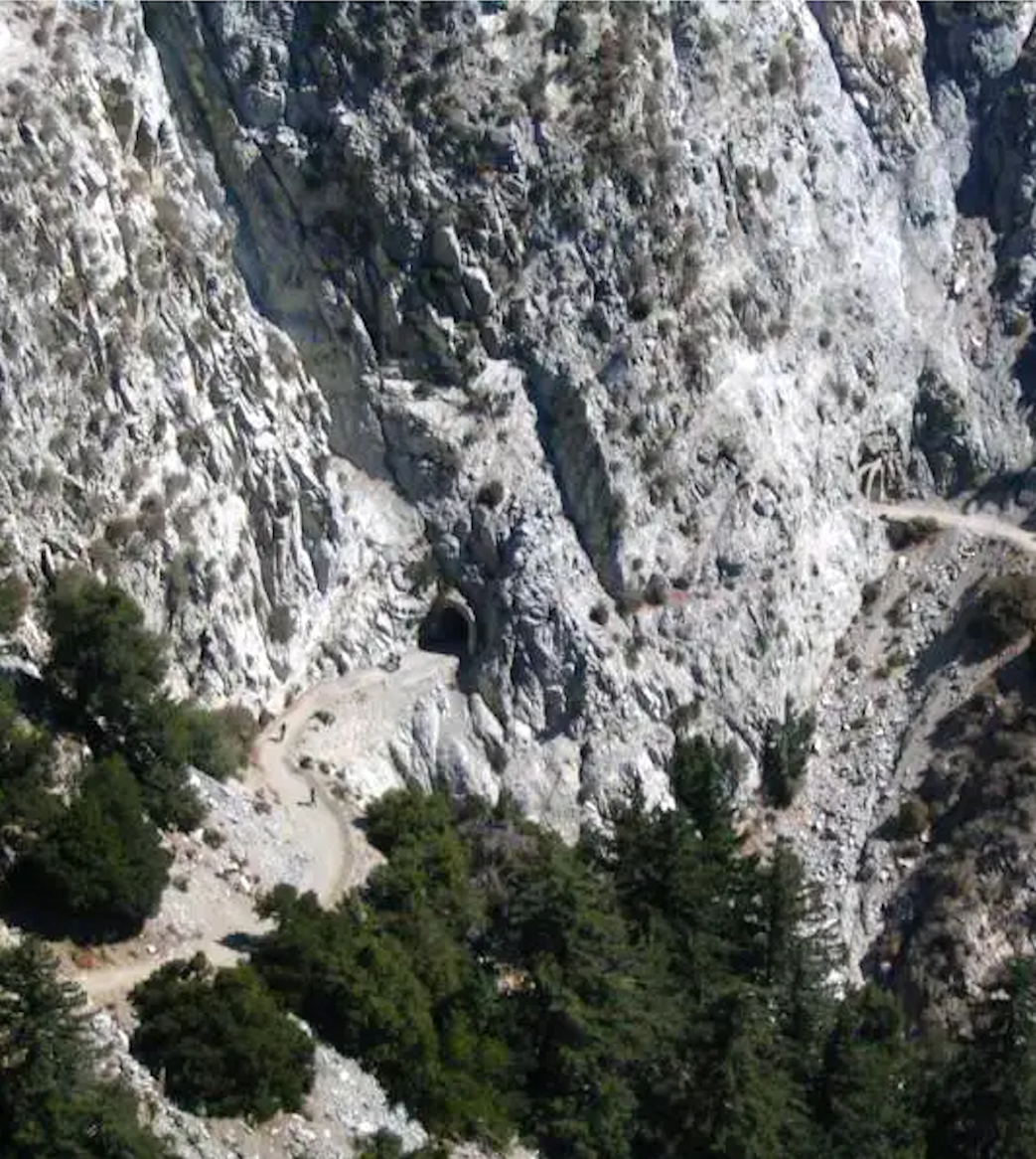 Mueller Tunnel from Mt. Markham