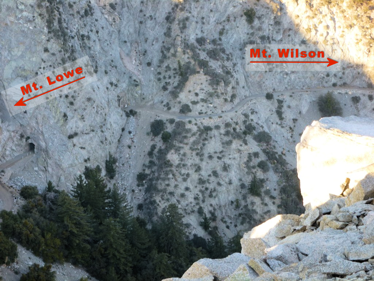 Mueller Tunnel from above