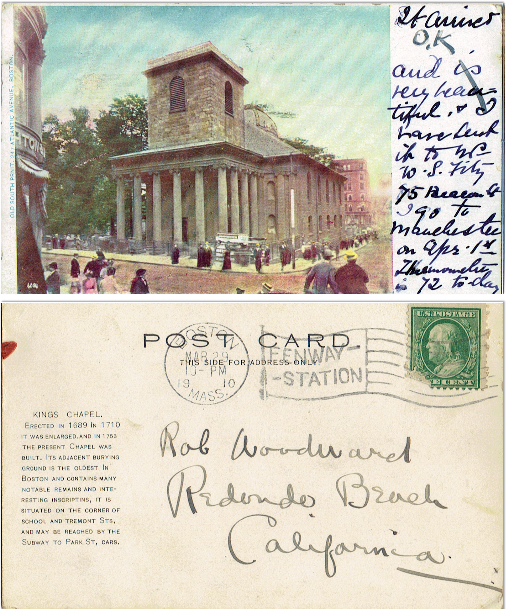 1910 Postcard