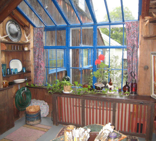 The North (Artist) Window as it appears today.