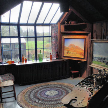 The North (artist) Window as it appears today.